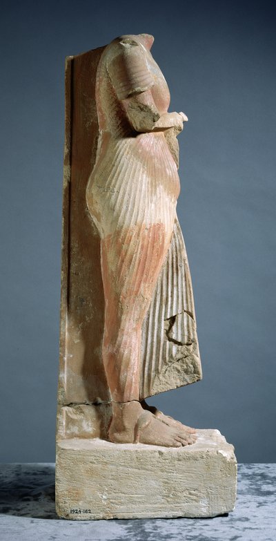 Statua di Akhenaton, vista laterale da Egyptian 18th Dynasty